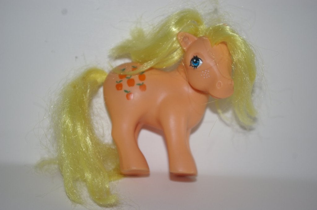 My Little Pony (1)  Met appeltjes., Ophalen of Verzenden, Zo goed als nieuw