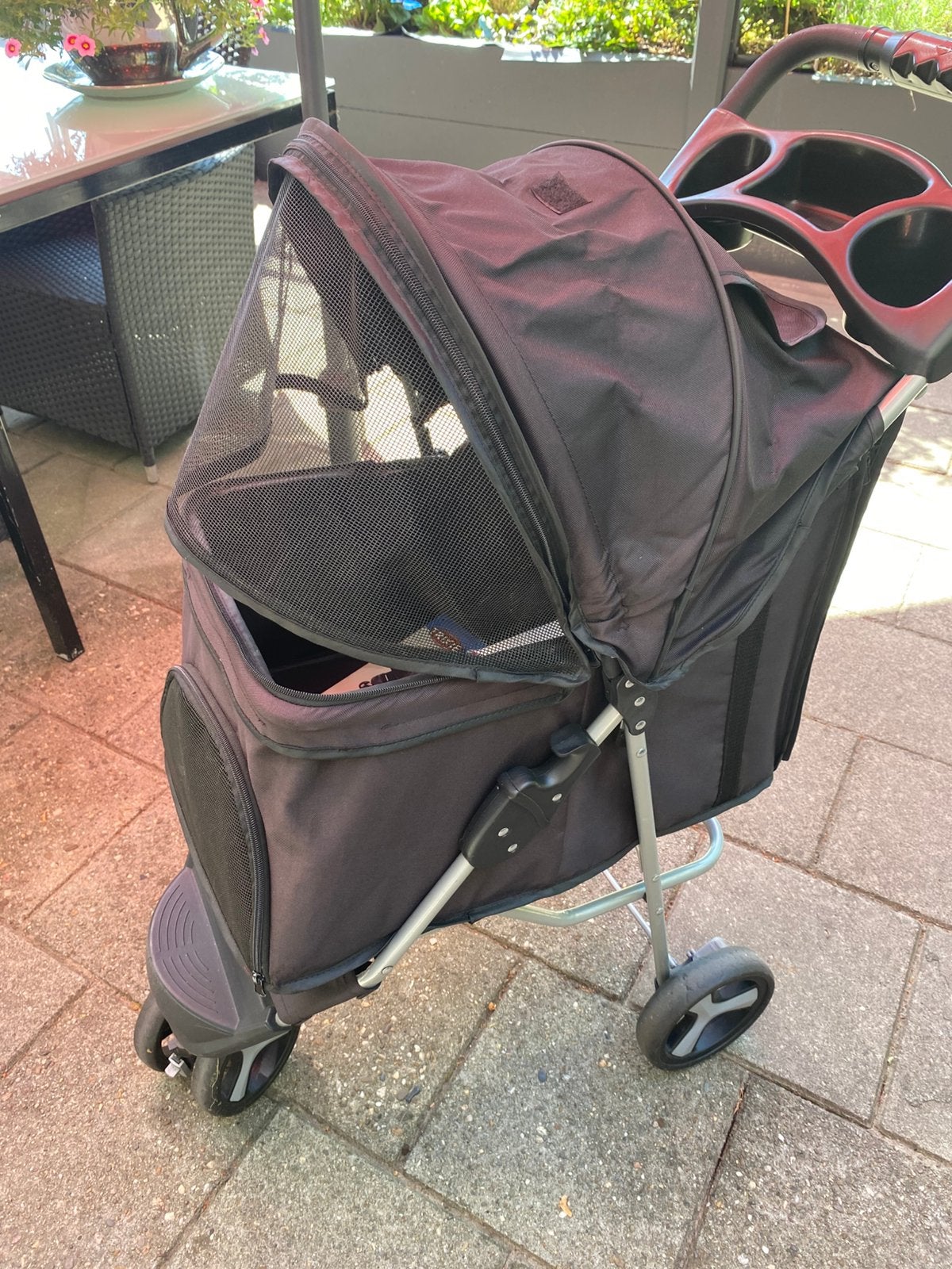 Hondenbuggy, Ophalen