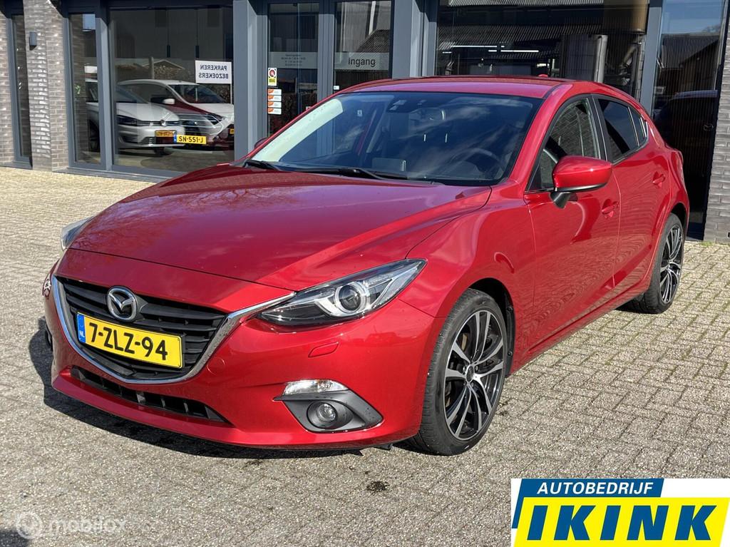 Mazda 3 2.0 TS+, Auto's, Stof, Gebruikt, Zwart, 4 cilinders