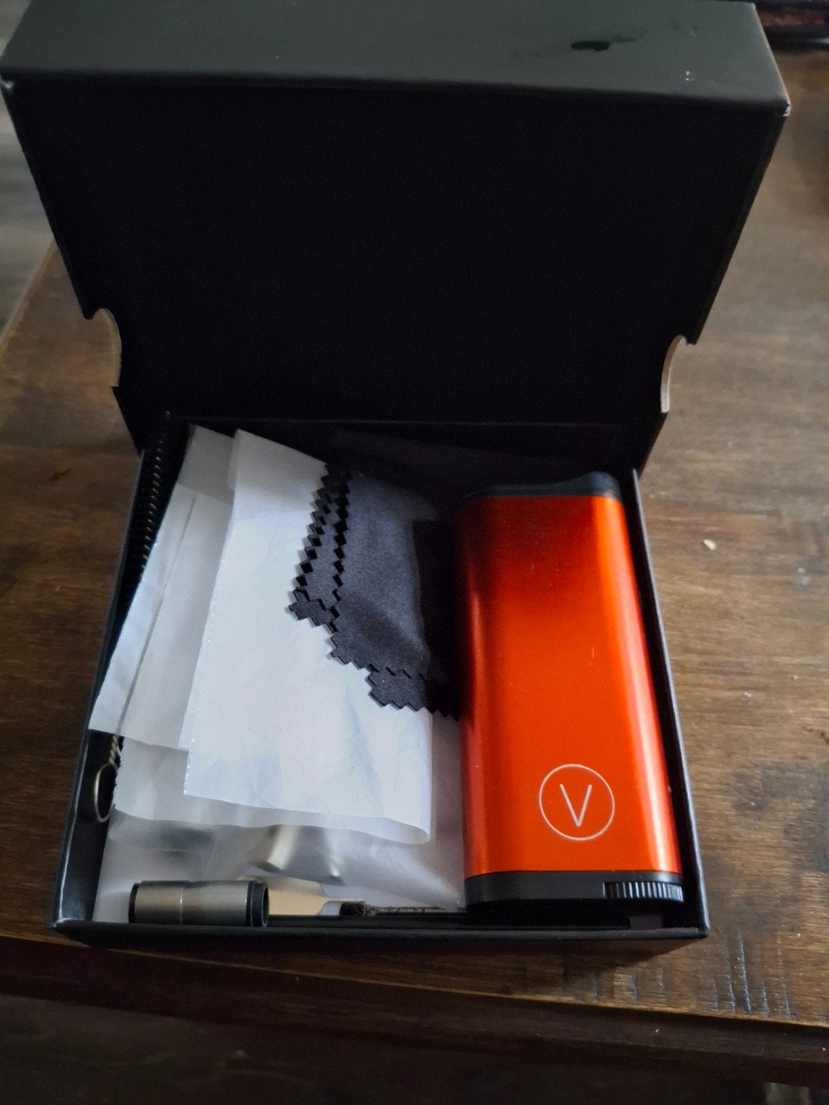 Vaporizer met accessoires in doos, Ophalen of Verzenden, Zo goed als nieuw, (Water)pijp