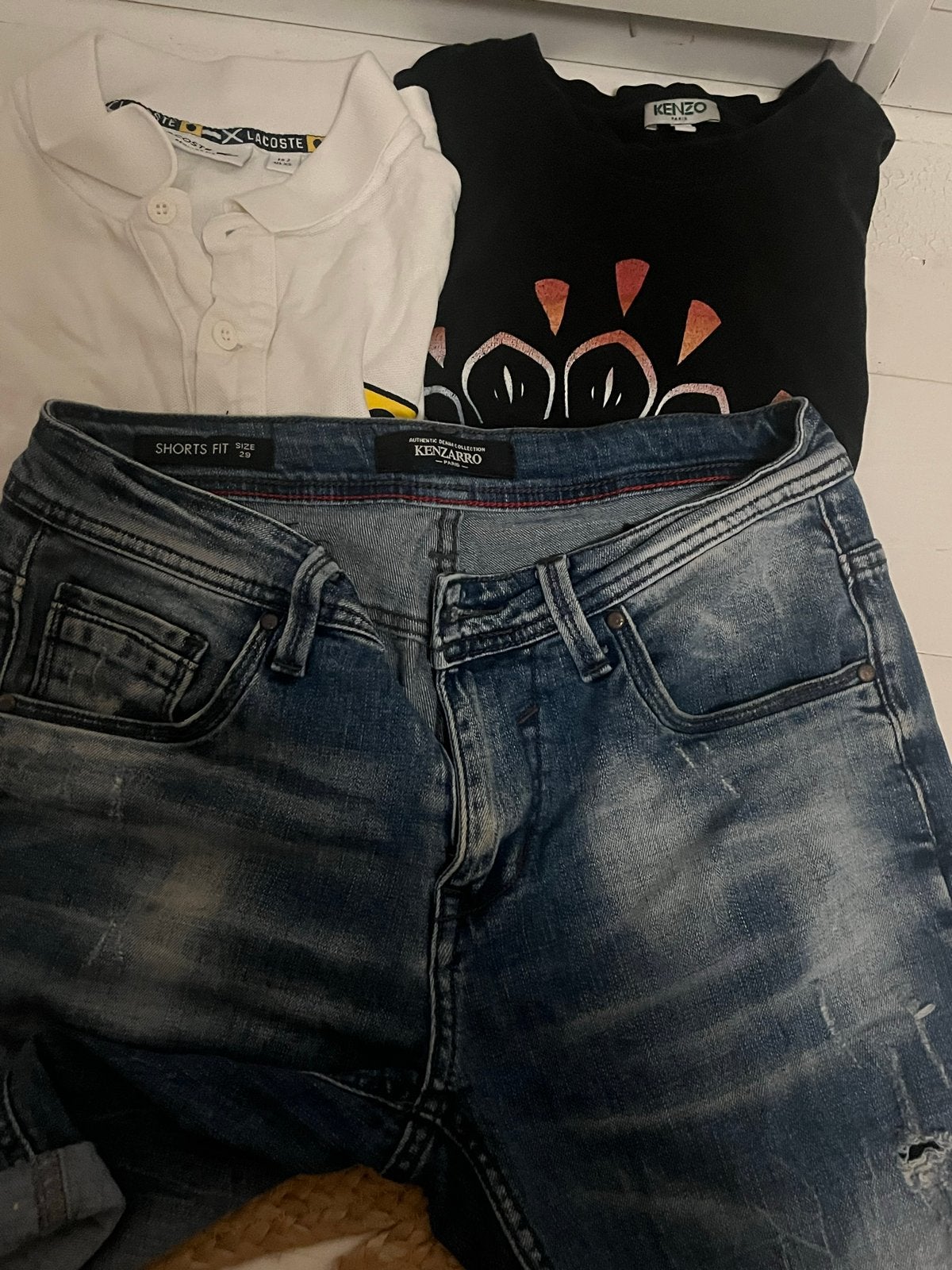 Kenzo, Lacoste & Kenzarro kledingpakket - Maat XS, Ophalen of Verzenden, Gedragen, Maat 46 (S) of kleiner, Overige kleuren