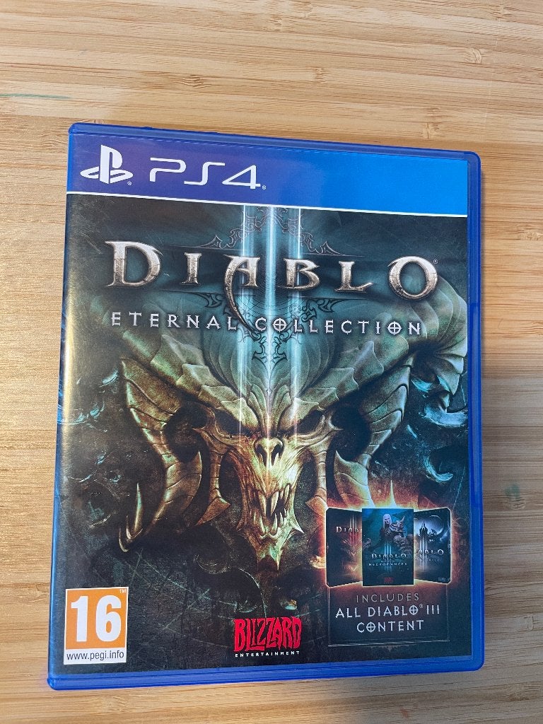Diablo 3 Eternal Collection PS4, Gebruikt, 1 speler, Ophalen of Verzenden, Role Playing Game (Rpg)