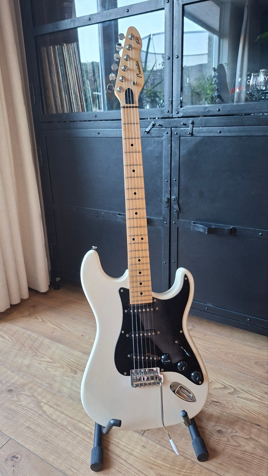Peavey Predator Strat  - 1991 USA - Wit met maple hals, Ophalen, Gebruikt, Solid body, Overige merken