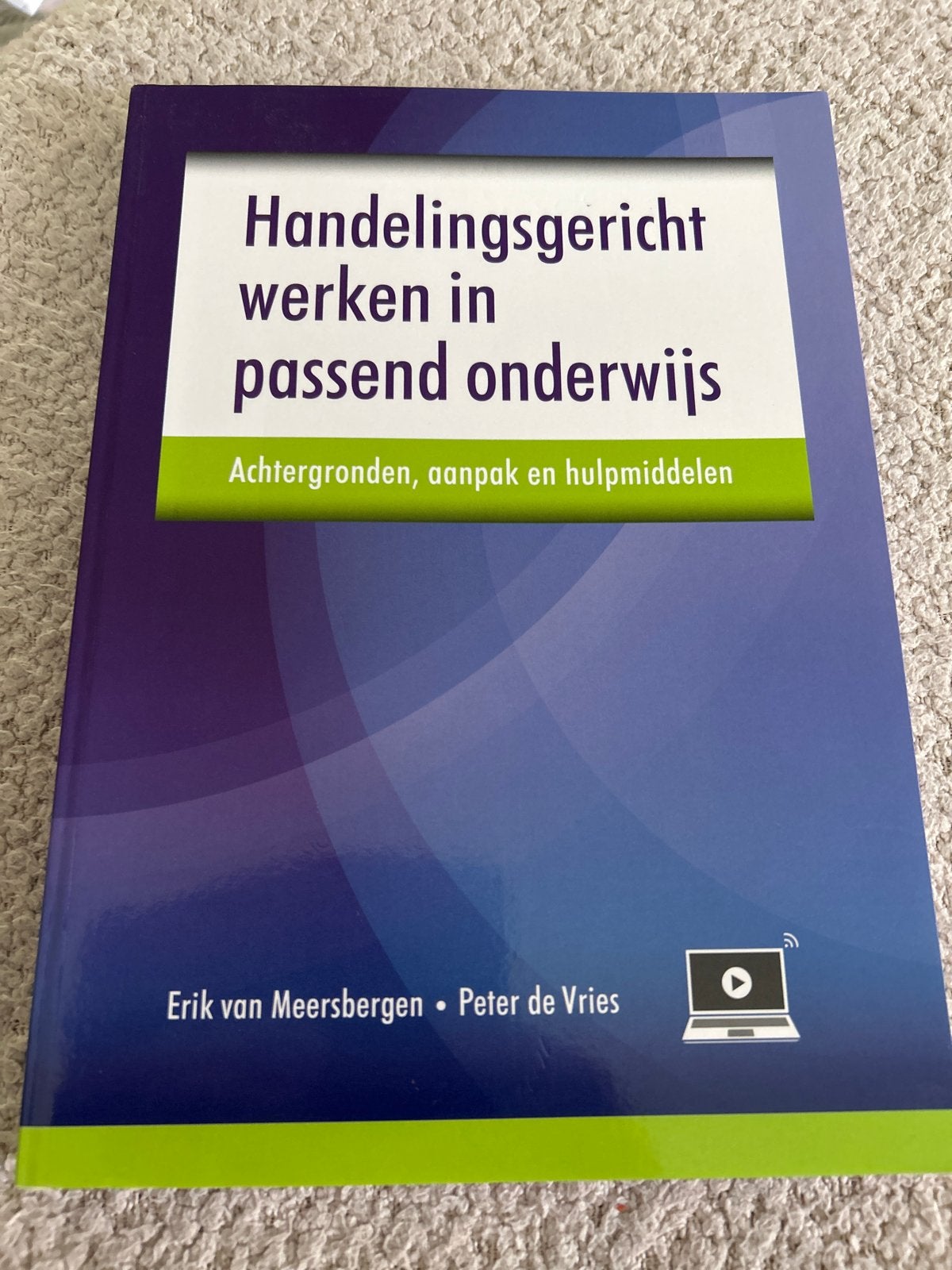 Handelingsgericht werken in passend onderwijs, Ophalen of Verzenden, Gamma, Zo goed als nieuw, HBO