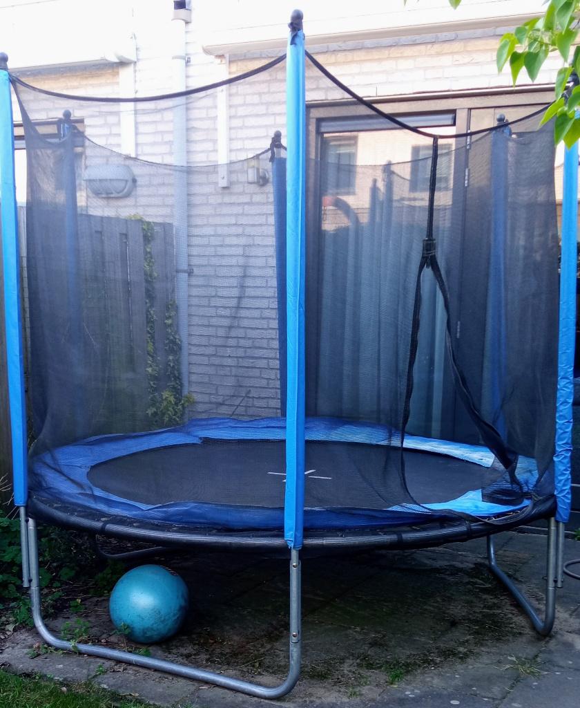 Trampoline 244 cm (Gamma), Ophalen, Gebruikt