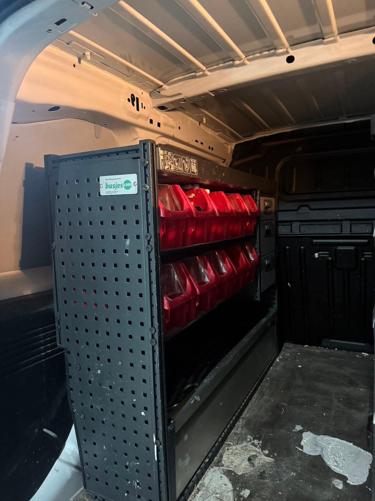 Bedrijfswagen inrichting, nu ingebouwd in Fiat Doblo, Ophalen, Gebruikt, Fiat