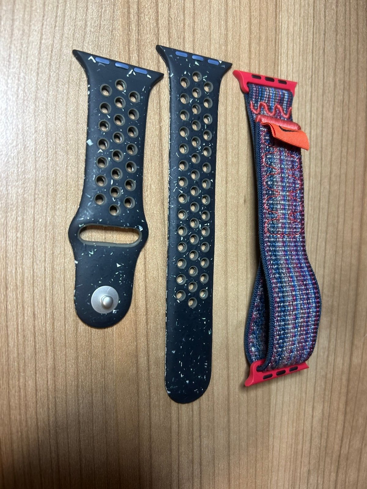 2x Origineel Nike Apple Watch bandje 44 mm – Nieuw, Apple Watch ⌚️, Zwart, IOS, Nieuw