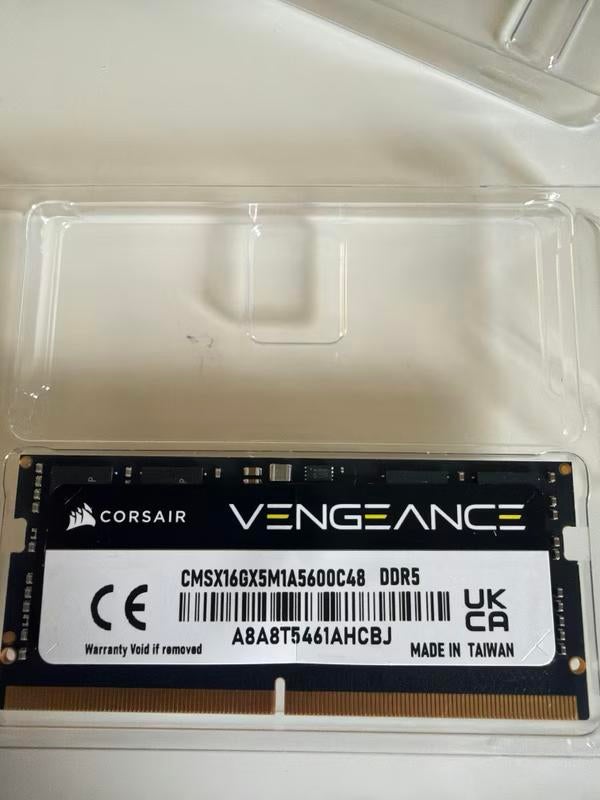 Corsair CMSX16GX5M1A5600C48, Computers en Software, RAM geheugen, Zo goed als nieuw, Ophalen of Verzenden