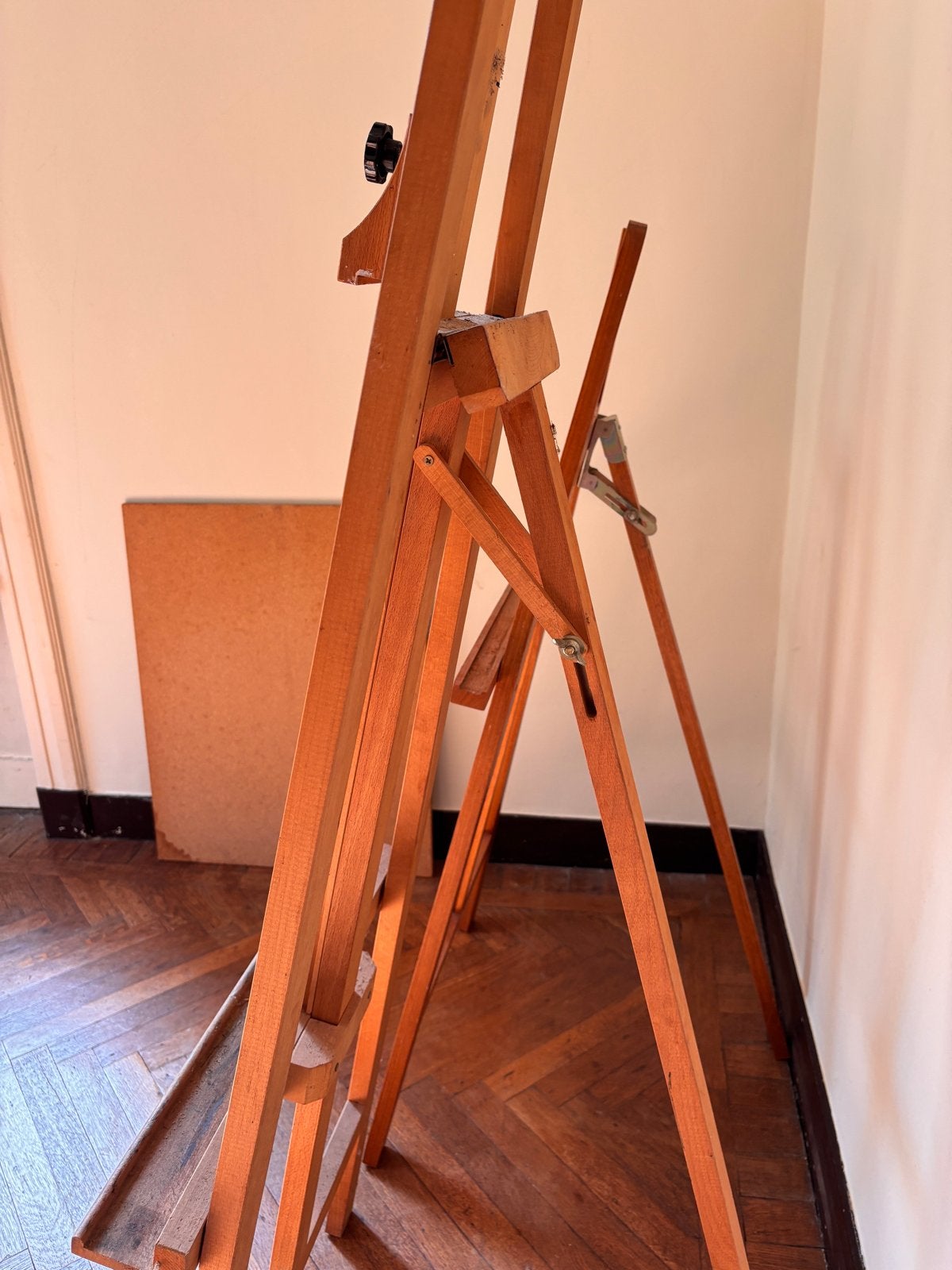 Houten Ezels Set: Grote en Kleine Schildersezel, Ophalen, Gebruikt, Ezel