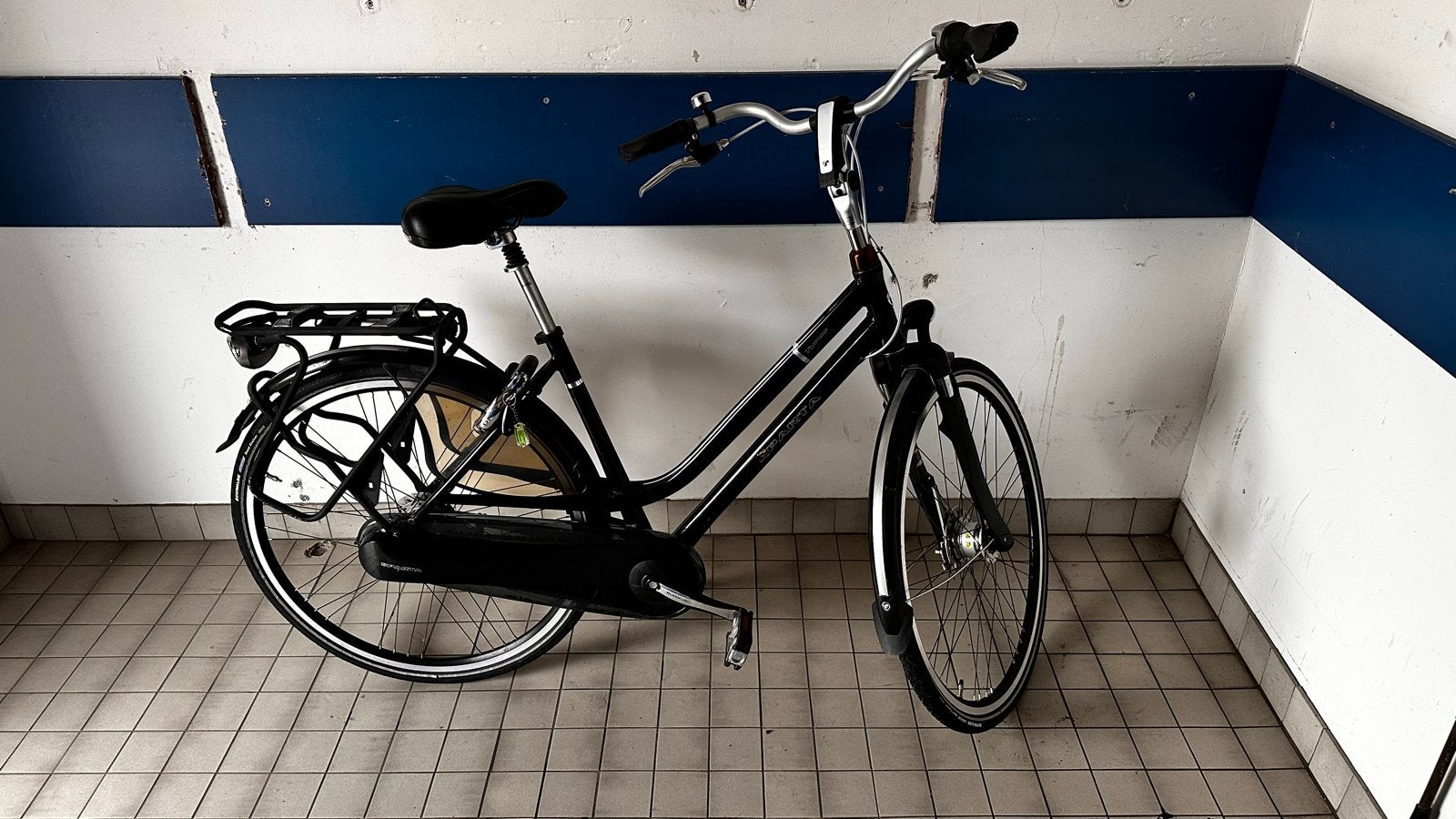 Sparta Typos BlackLine Damesfiets 50cm 8 versnellingen, Fietsen en Brommers, Ophalen, Sparta, Gebruikt, 47 tot 50 cm