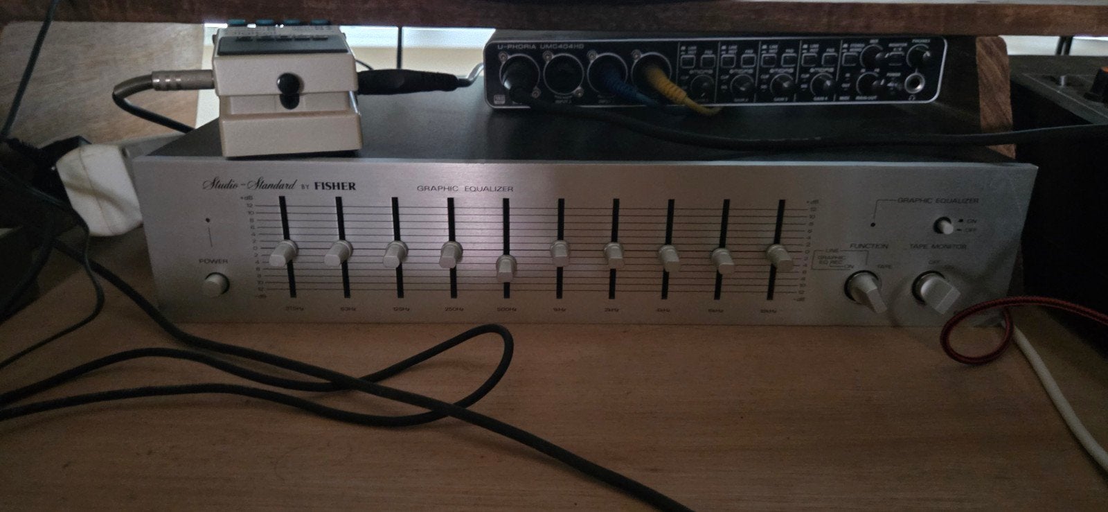 Fisher Graphic Equalizer EQ3000 - Vintage Audio Equalizer, Ophalen of Verzenden, Gebruikt, Equalizer