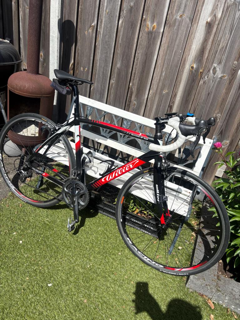 Wilier La Triestina racefiets - Maat M - Ultegra afgemonteer, Fietsen en Brommers, Fietsen | Racefietsen, 28 inch, Gebruikt, Aluminium