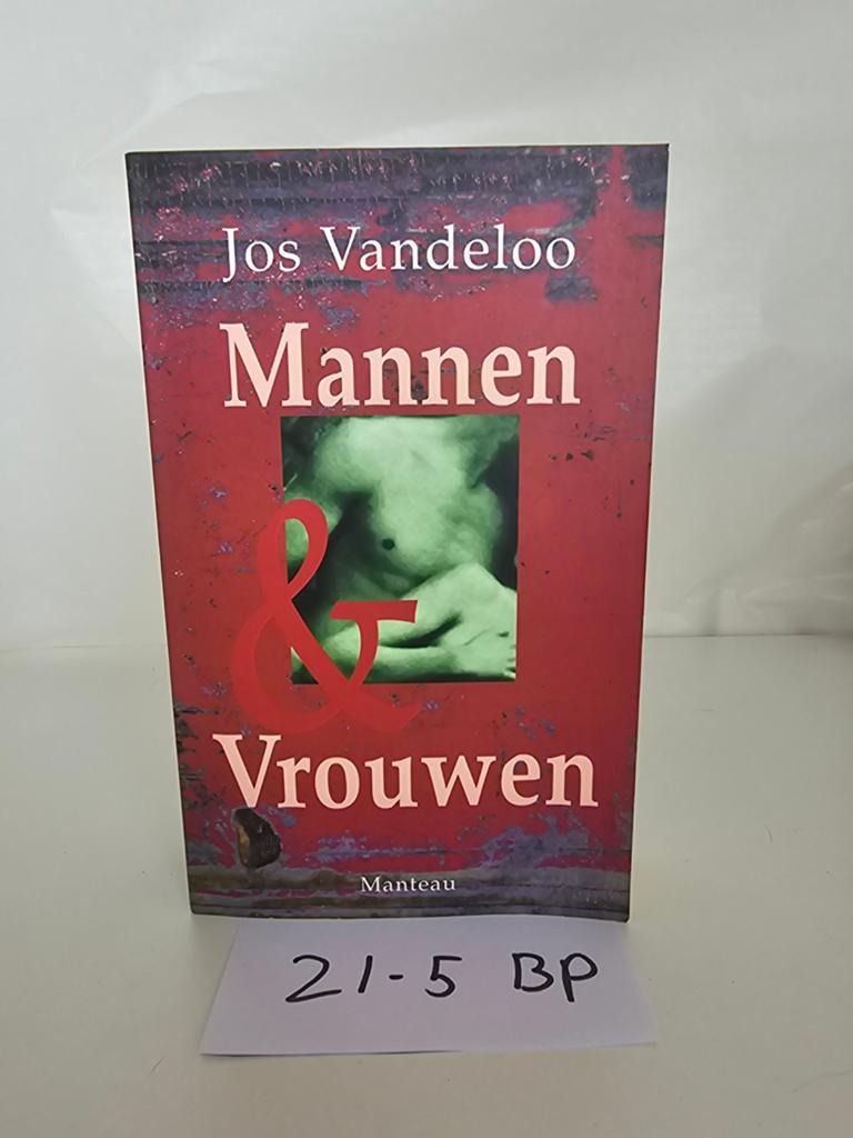 Jos Vandeloos 'Mannen & Vrouwen' - Gelezen Roman, Ophalen of Verzenden, Gelezen, Jos Vandeloos, België