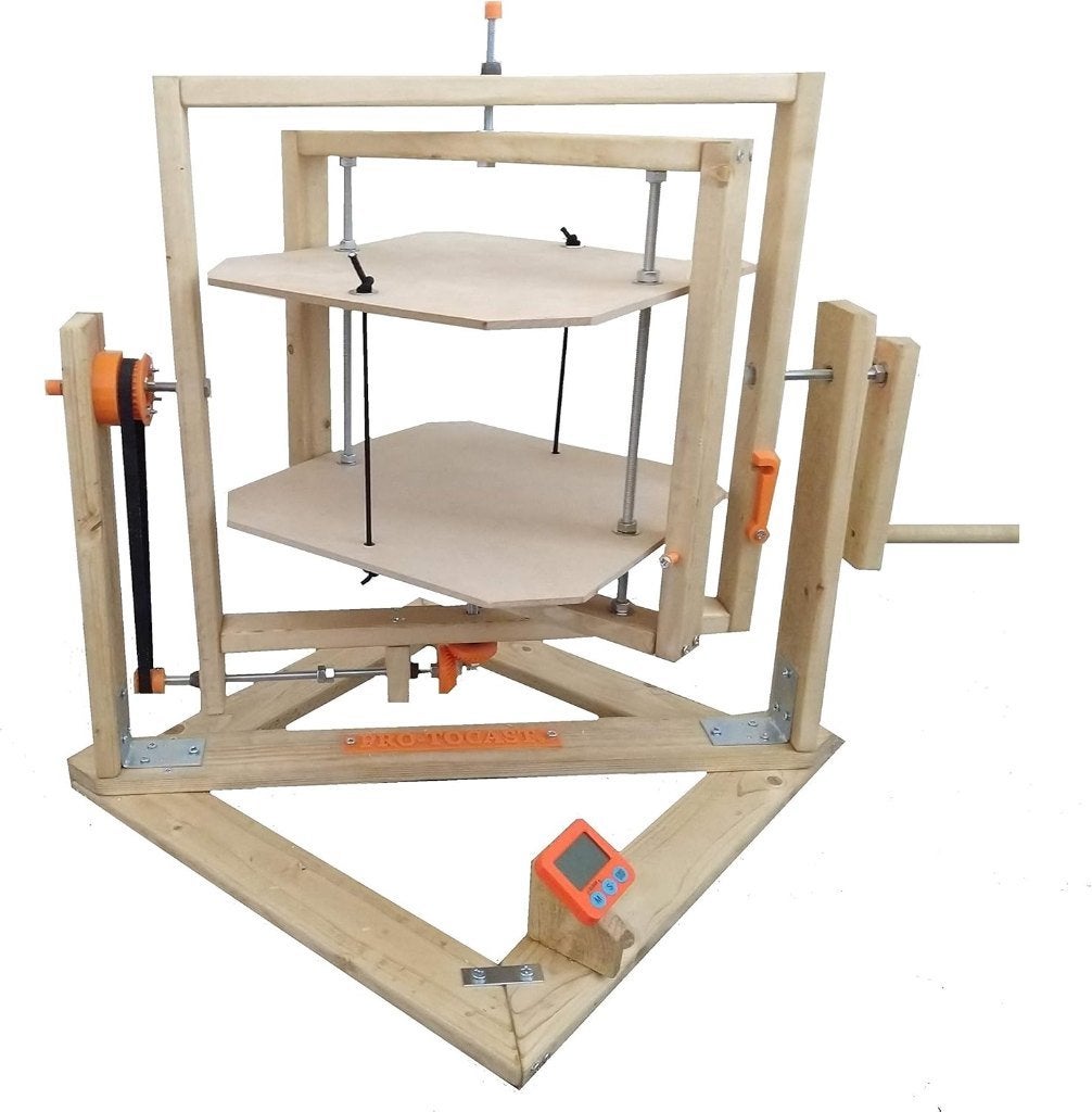 Pro-tocast manual rotocaster with 30.5 cm plates, Ophalen of Verzenden