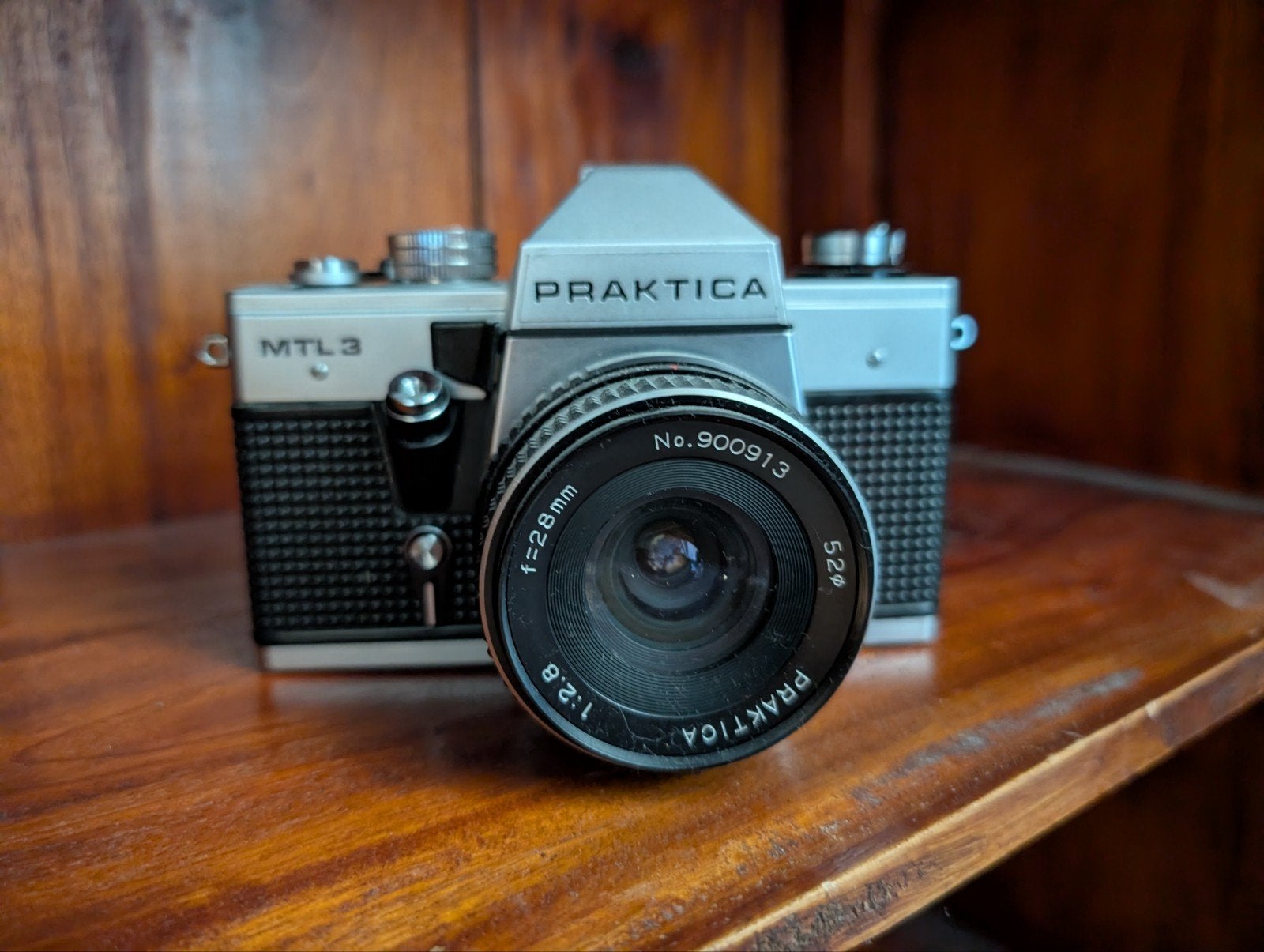 Praktica MTL3 Spiegelreflexcamera - Vintage Analoge Camera, Ophalen of Verzenden, Gebruikt, Spiegelreflex, Overige Merken