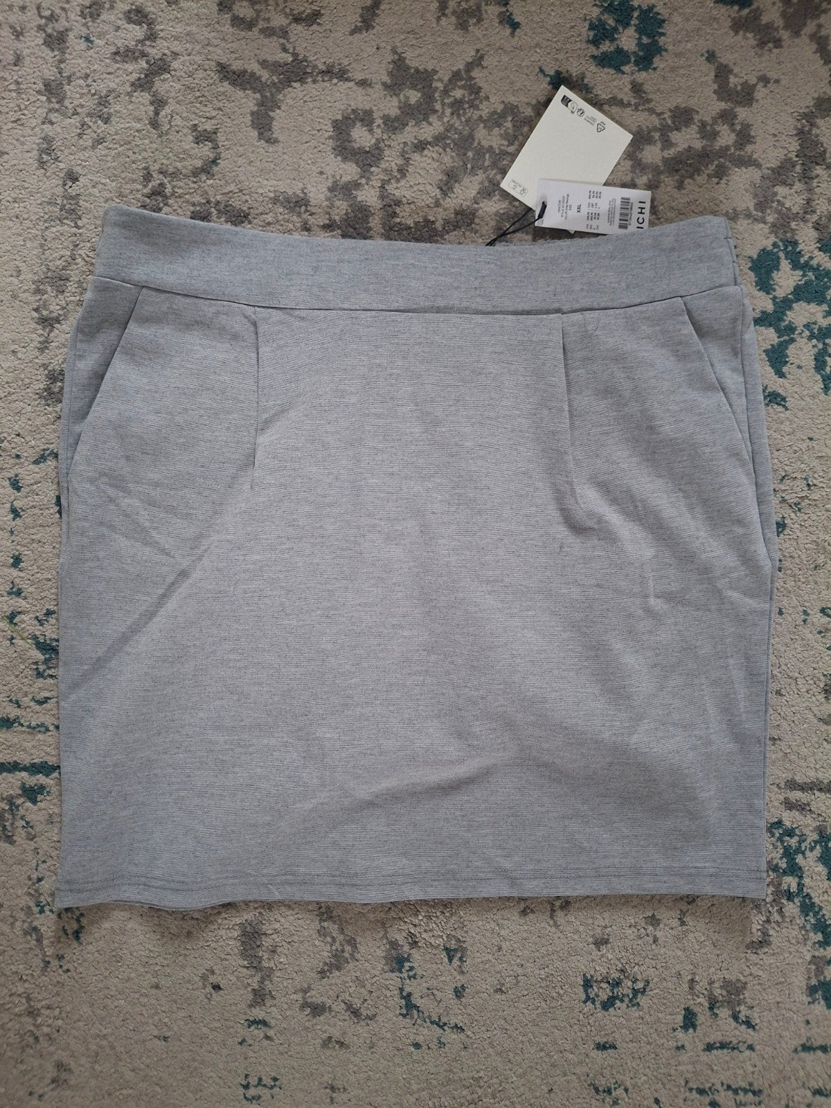 Nieuwe ICHI grijze rok XXL, ICHI, Maat 46/48 (XL) of groter, Nieuw, Ophalen of Verzenden