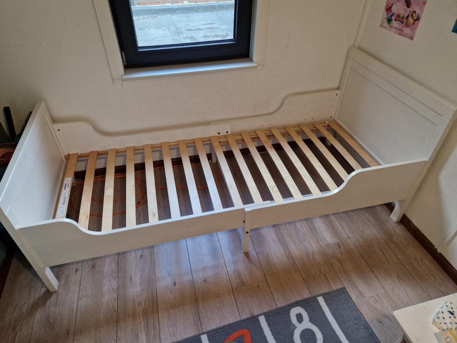 Ikea Sundvik meegroeibed met lattenbodem, Ophalen, Gebruikt, 70 tot 85 cm, Lattenbodem
