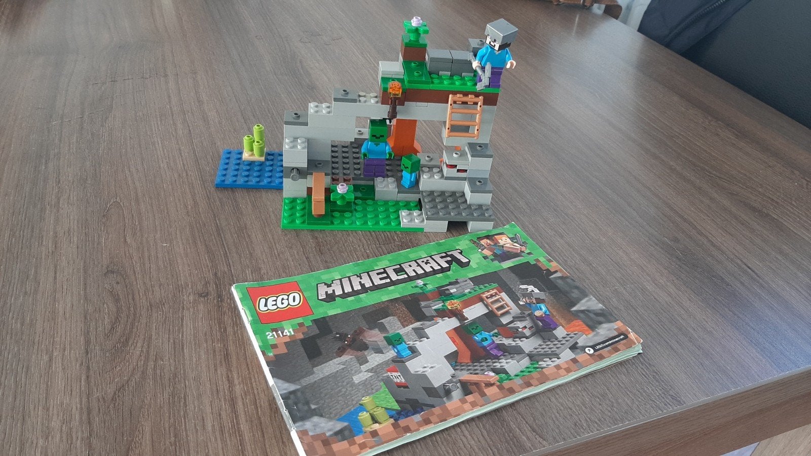 lego minecraft zomiegrot (set nr 21141), Minecraft, Lego, Ophalen of Verzenden, Zo goed als nieuw