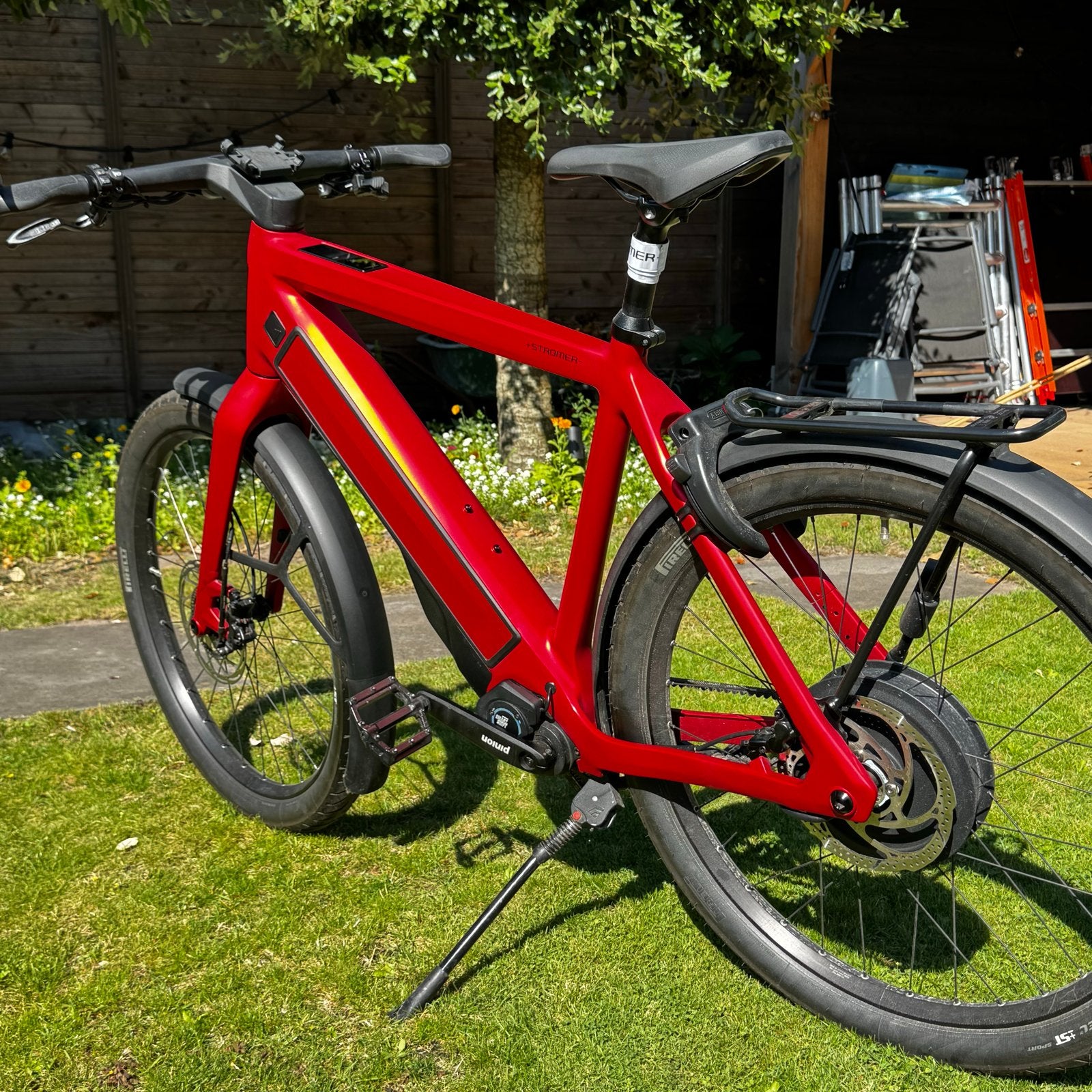 Stromer ST5 Pinion Speed Pedelec - Zo goed als nieuw, Ophalen, Zo goed als nieuw, 51 tot 55 cm, Stromer