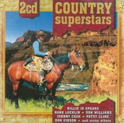COUNTRY SUPERSTARS 2XCD, Verzenden, Zo goed als nieuw, Album