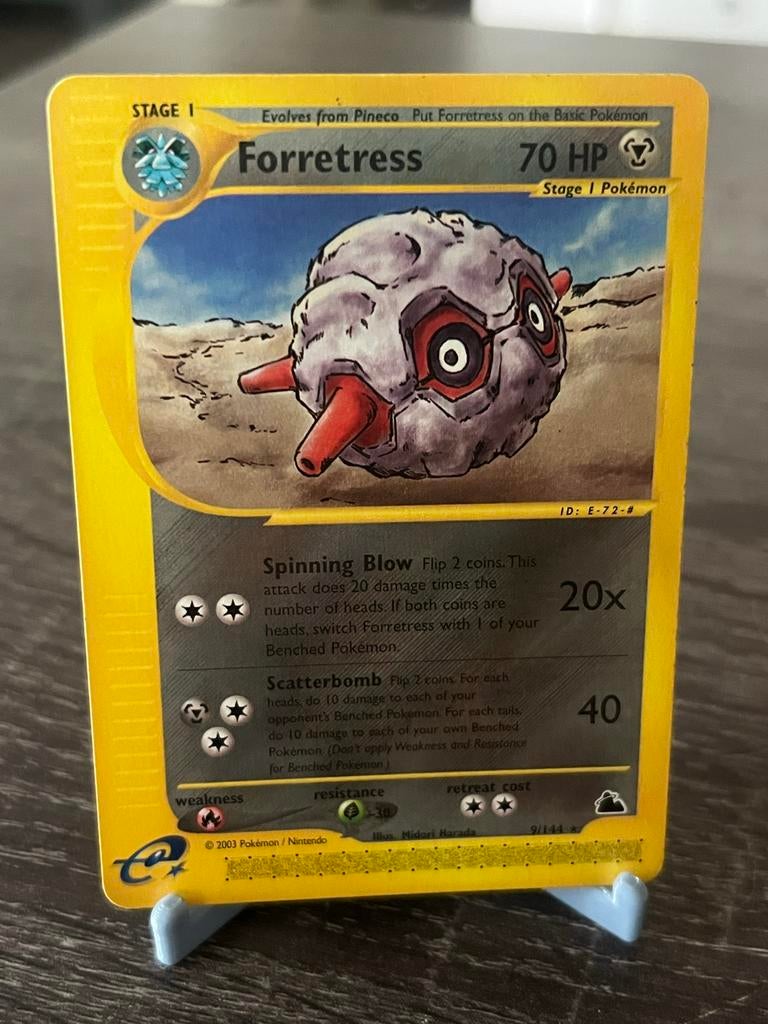 Forretress (9/144) - Skyridge - EX/Good, Ophalen of Verzenden, Gebruikt, Losse kaart
