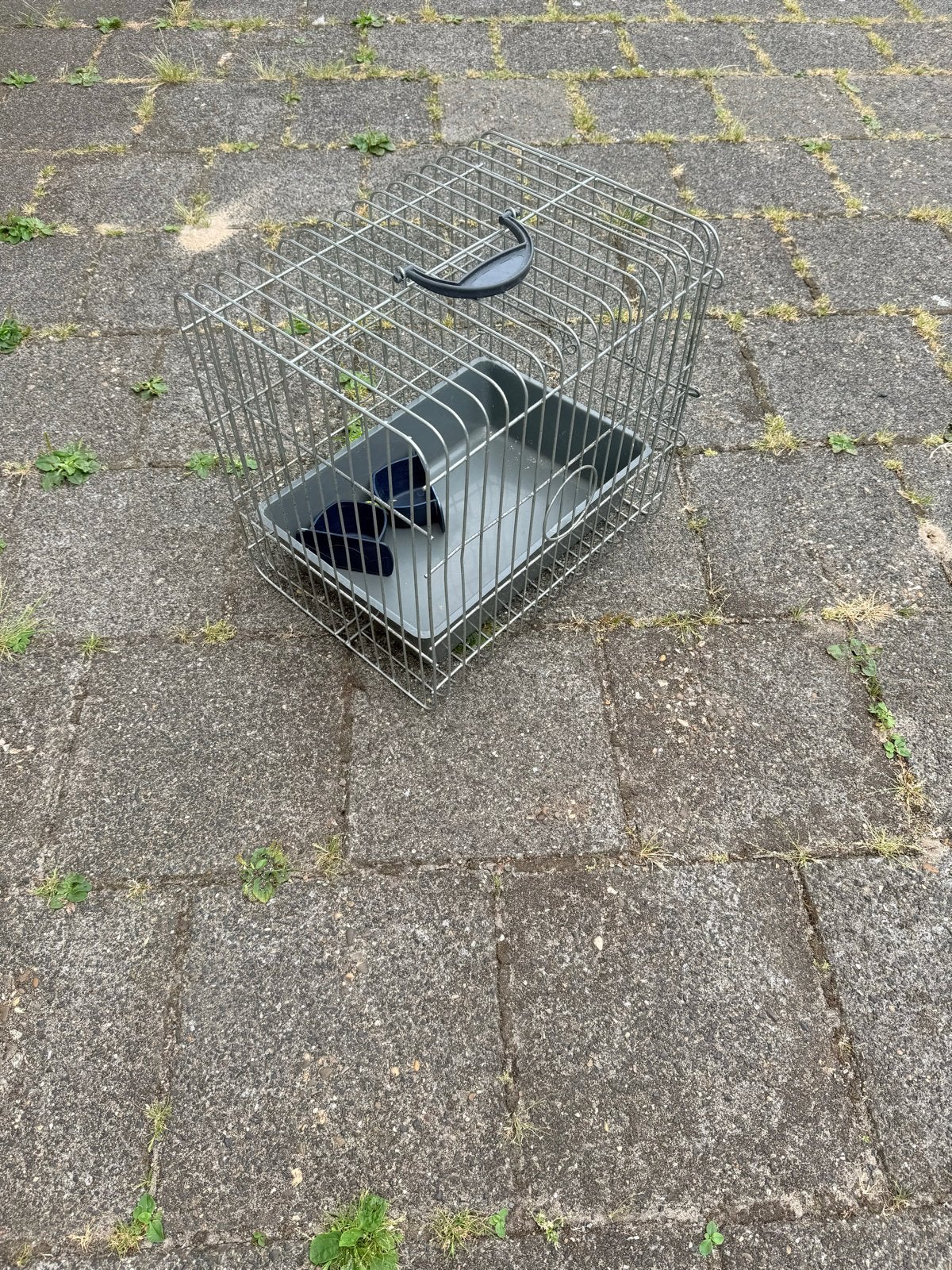 Transport kooi, Ophalen