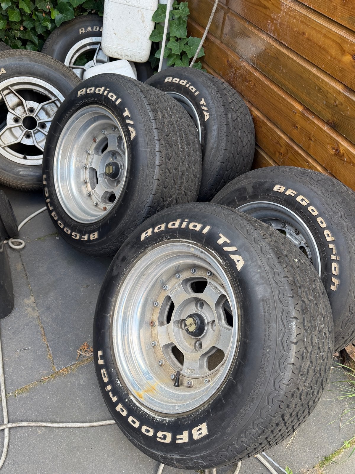 Zeldzame Le Mans oldschool velgen 4x110 14/15 inch Jaren ’80, Auto-onderdelen, Ophalen, Gebruikt, Overige, Banden en Velgen