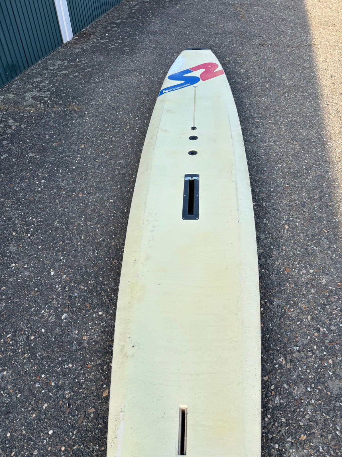Klepper surfplank s2 uit jaren 70, Watersport en Boten, Windsurfen, Ophalen, Gebruikt, 300 cm of meer, Plank
