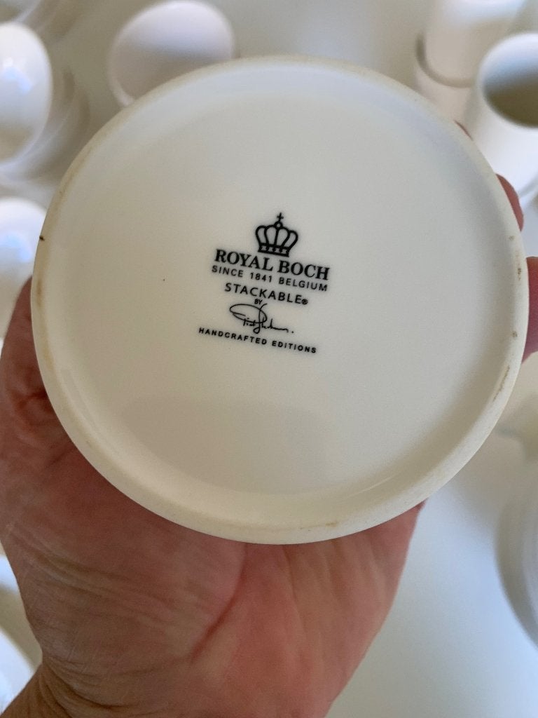 Royal Boch servies – tijdloos gebroken wit/crème., Ophalen, Zo goed als nieuw, Royal Boch, Overige stijlen