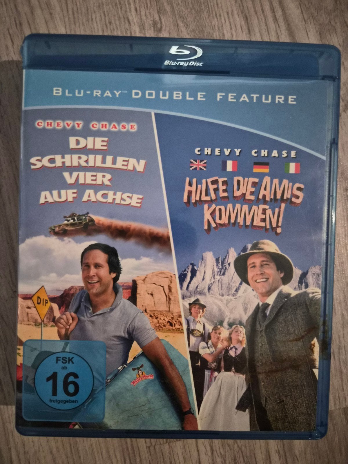 Chevy Chase Double Feature Blu-ray, Inclusief extra's, Vanaf 16 jaar, Duits, Ophalen of Verzenden