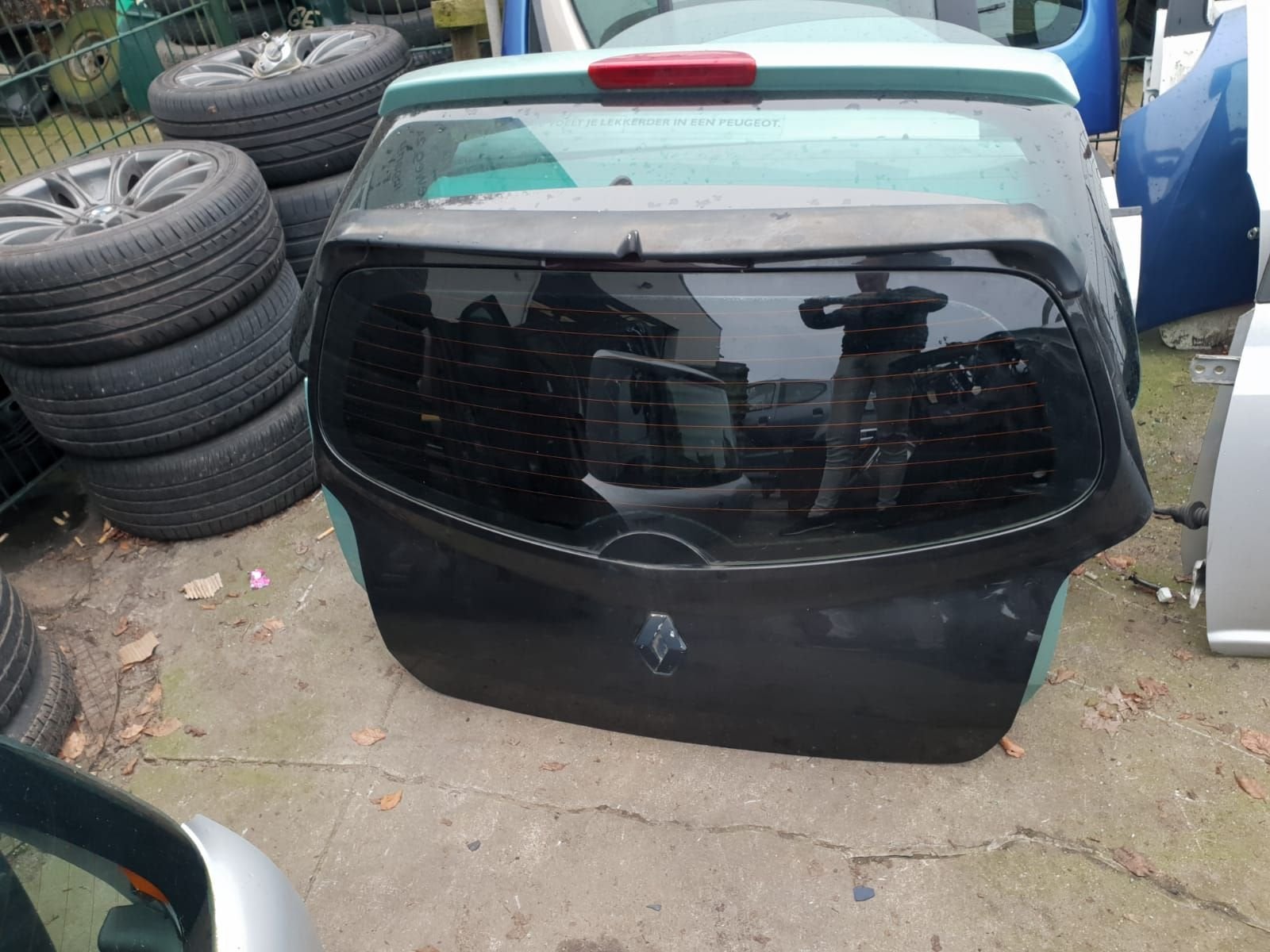 RENAULT TWINGO ACHTERKLEP BJ 2007 TOT 2014, Auto-onderdelen, Gebruikt, -, Ophalen of Verzenden, Achter