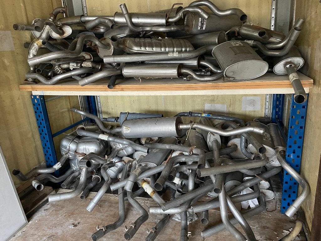 Uitlaatdempers VW, Ophalen, Nieuw, Oldtimer onderdelen