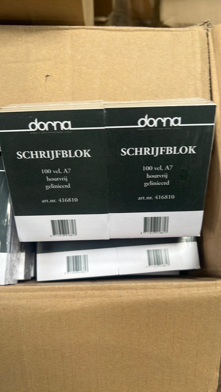 Schrijfblokken in grote aantallen, Diversen, Ophalen of Verzenden, Nieuw