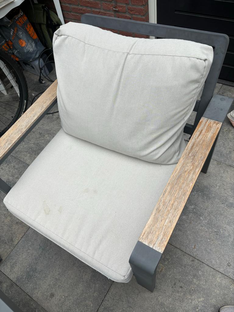 Comfortabele Loungeset - Opknapper in Topstaat, Tuin en Terras, Tuinsets en Loungesets, Ophalen, 5 zitplaatsen, Gebruikt, Loungeset