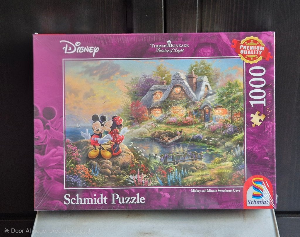 thomas kinkade disney puzzel, Verzamelen, Ophalen of Verzenden, Mickey Mouse, Nieuw, Overige typen