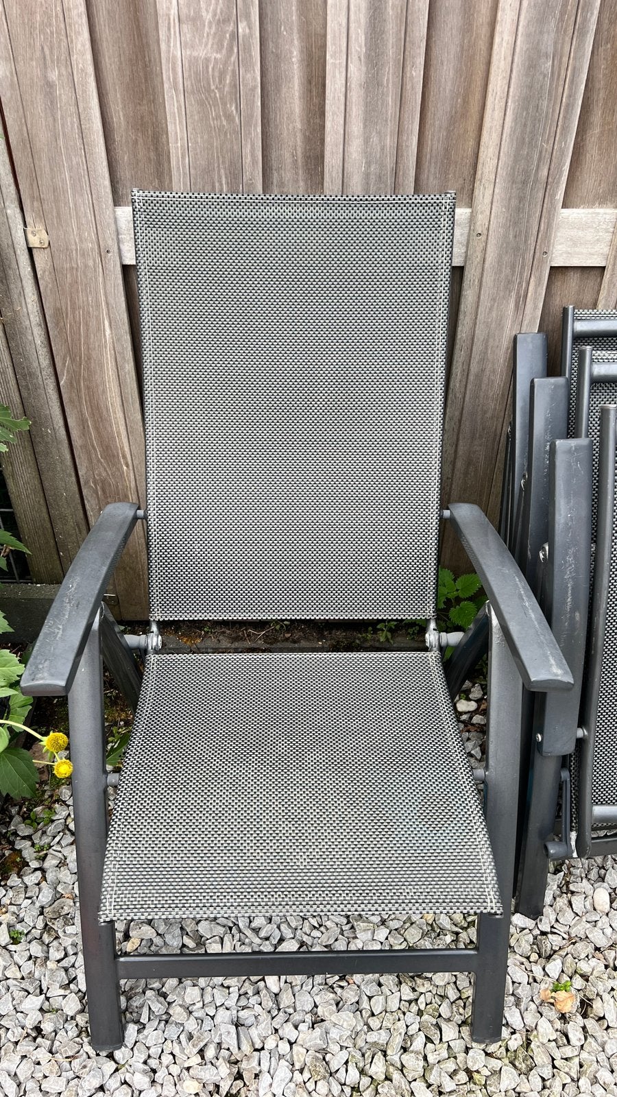 4x Bellagio Tuinstoellen, Tuin en Terras, Ophalen, Zo goed als nieuw, Aluminium