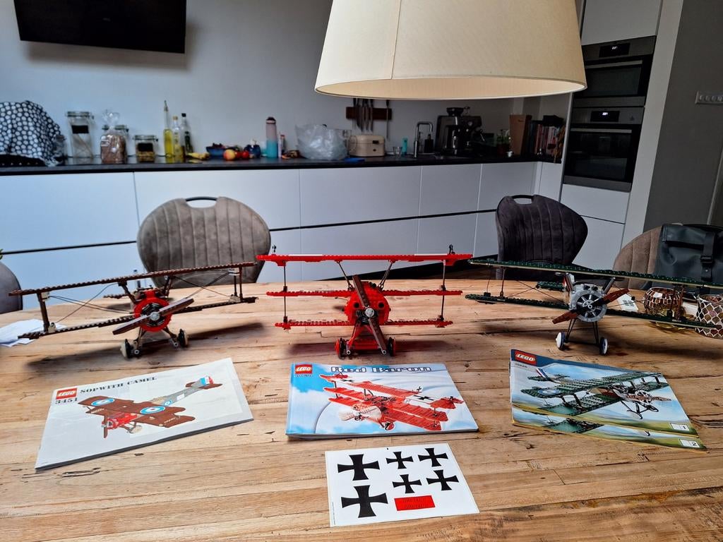 Set Lego W.W.I. Vliegtuigen, Kinderen en Baby's, Speelgoed | Duplo en Lego, Ophalen, Gebruikt, Overige thema's, Lego