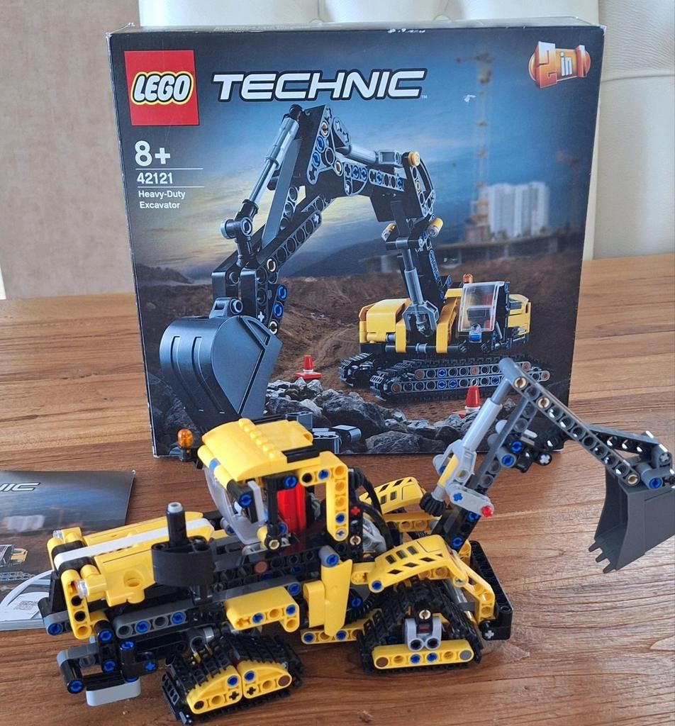 LEGO Technic 42121 Zware Graafmachine - Compleet met doos, Kinderen en Baby's, Speelgoed | Duplo en Lego, Lego, Compleet, Ophalen of Verzenden