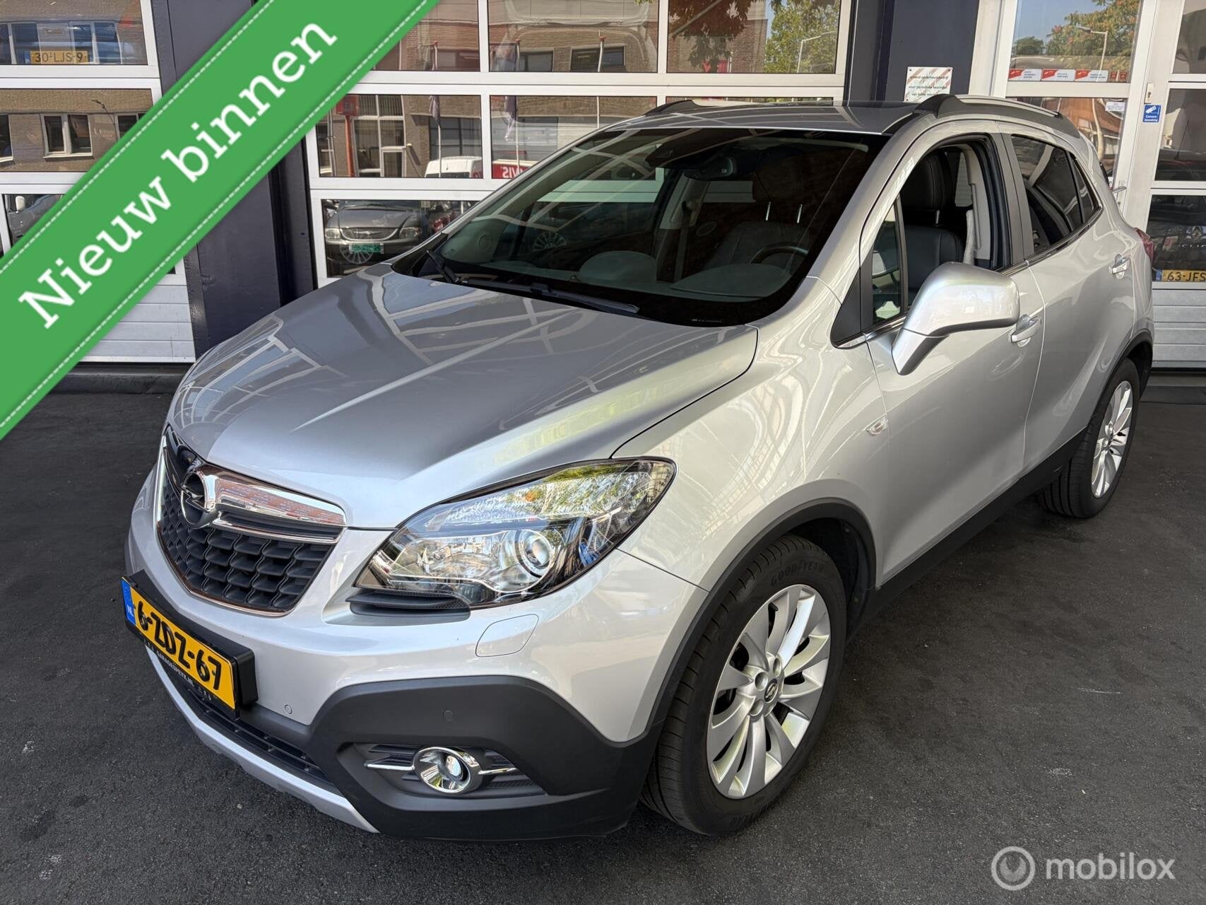 Opel Mokka 1.4 T Cosmo/AUT/Pano/Airco/NAP/Camera/LM Velgen, Euro 5, 15 km/l, Parkeersensor, Origineel Nederlands