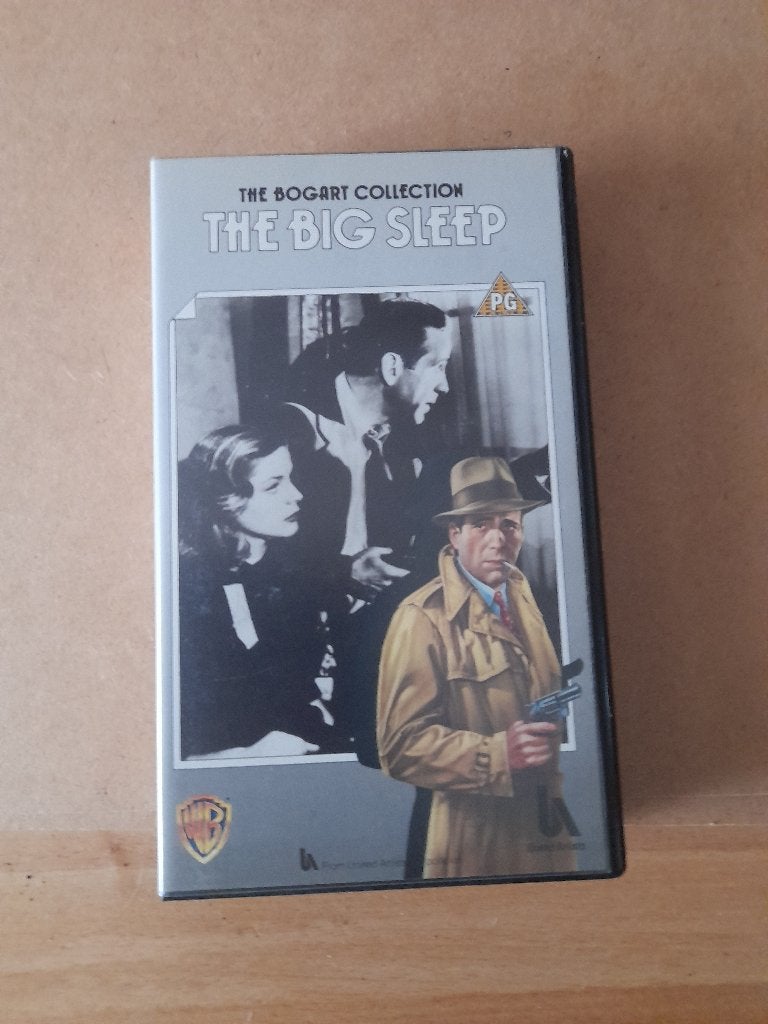 The big Sleep VHS The Bogart Collection, Cd's en Dvd's, VHS | Film, Alle leeftijden, Ophalen of Verzenden, Zo goed als nieuw, Thrillers en Misdaad