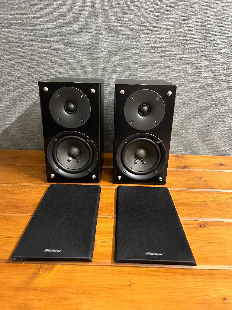 Set Pioneer S-HM71 luidsprekers , boxen , speakers . 50 watt, Overige merken, Gebruikt, Ophalen of Verzenden, Minder dan 60 watt