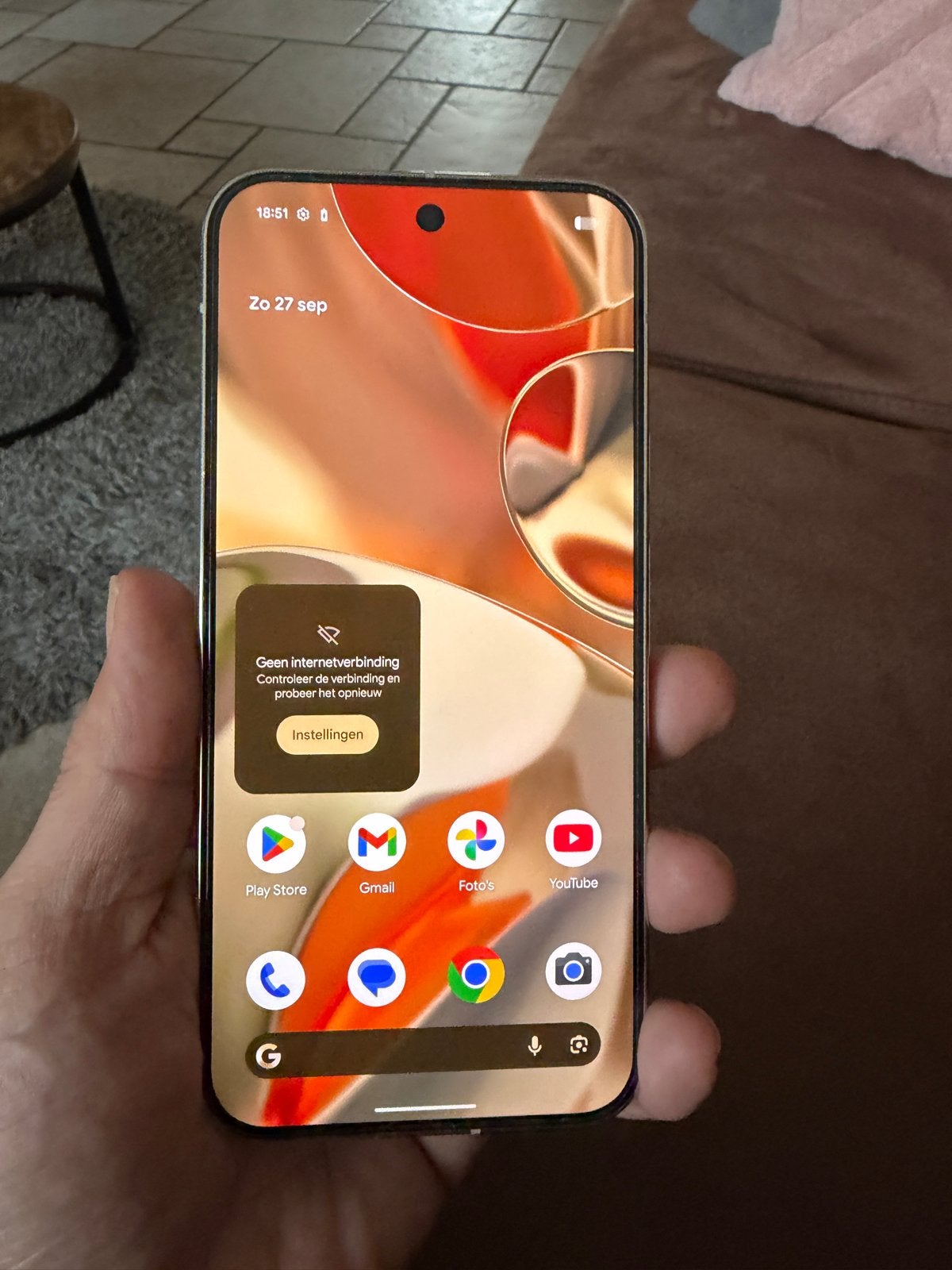 Google Pixel 9 pro xl wit in nieuwstaat
