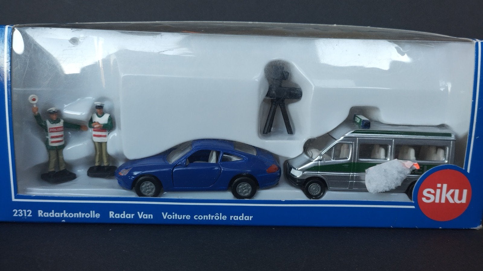 porsche 911 Radar controle Polizei Mercedes Siku Pol, Verzenden, Nieuw, Siku, Ludenscheid