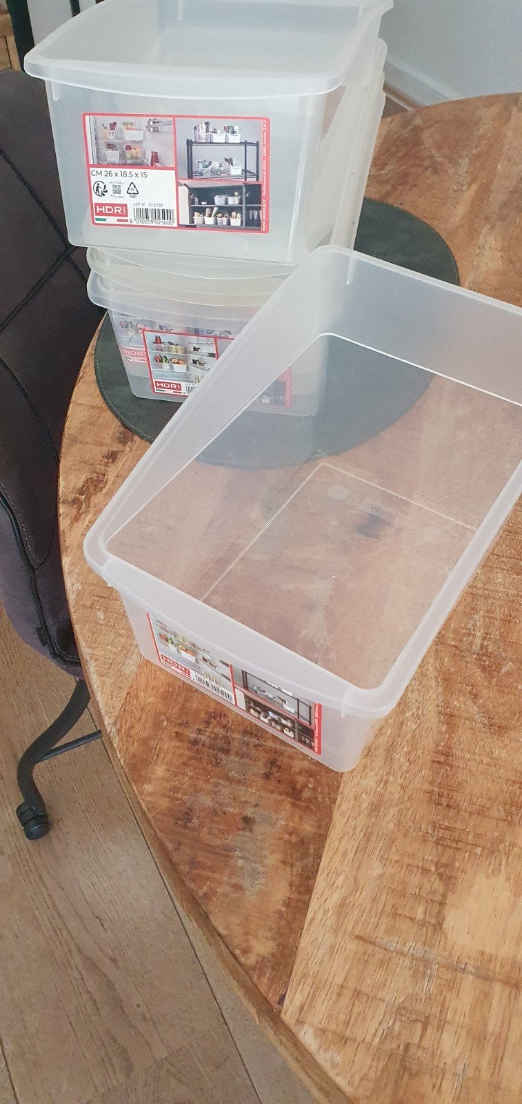 5x Handige opbergbakken, Ophalen, Gebruikt, Minder dan 50 cm, 5 – 50