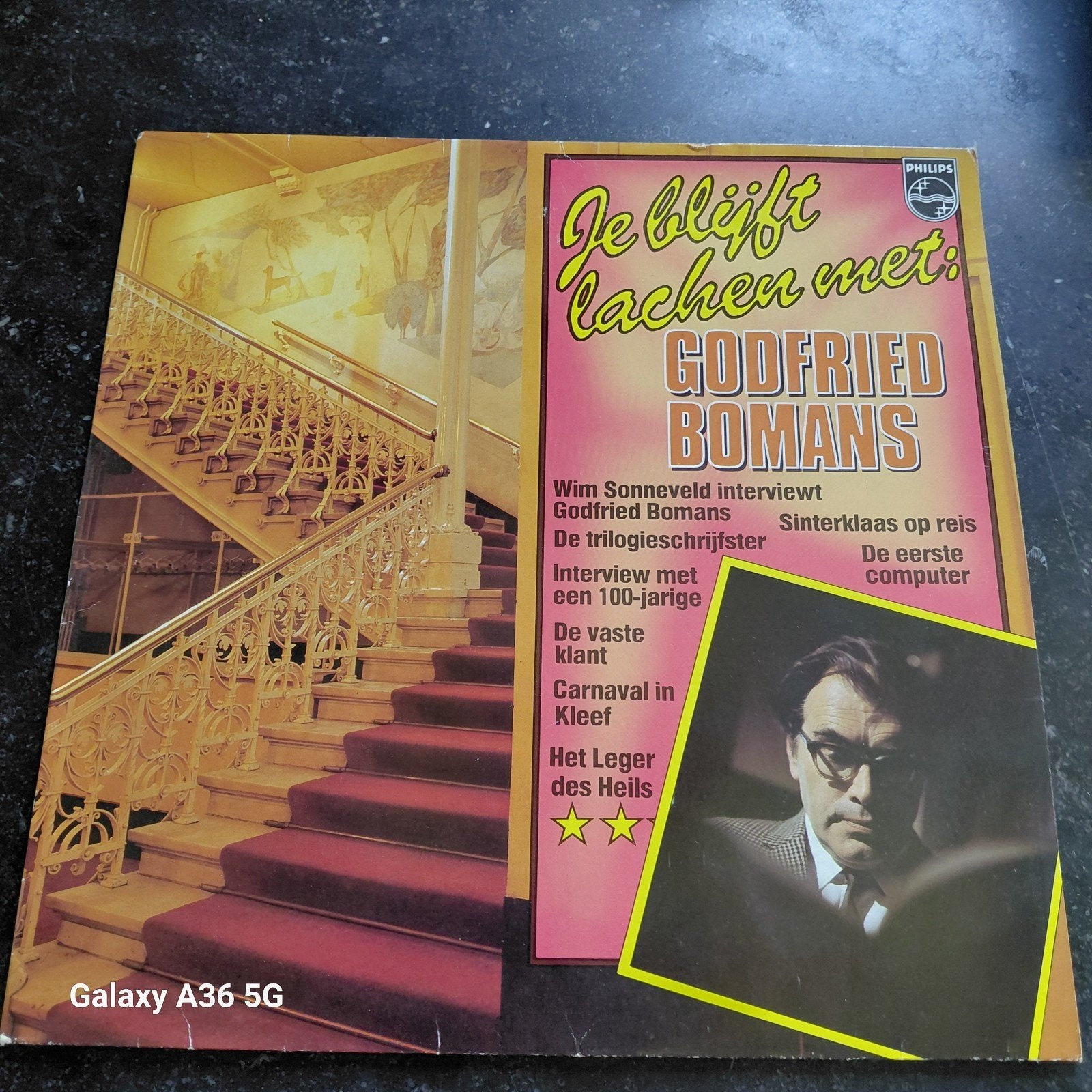 Je blijft lachen met: Godfried Bomans LP, LP, Gebruikt, Overige genres, Ophalen of Verzenden