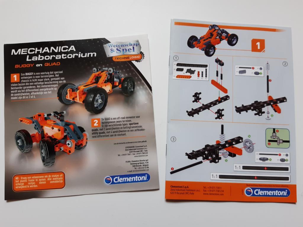Mechanica Laboratorium 2 in 1 Buggy en Quad, Ophalen of Verzenden, Zo goed als nieuw