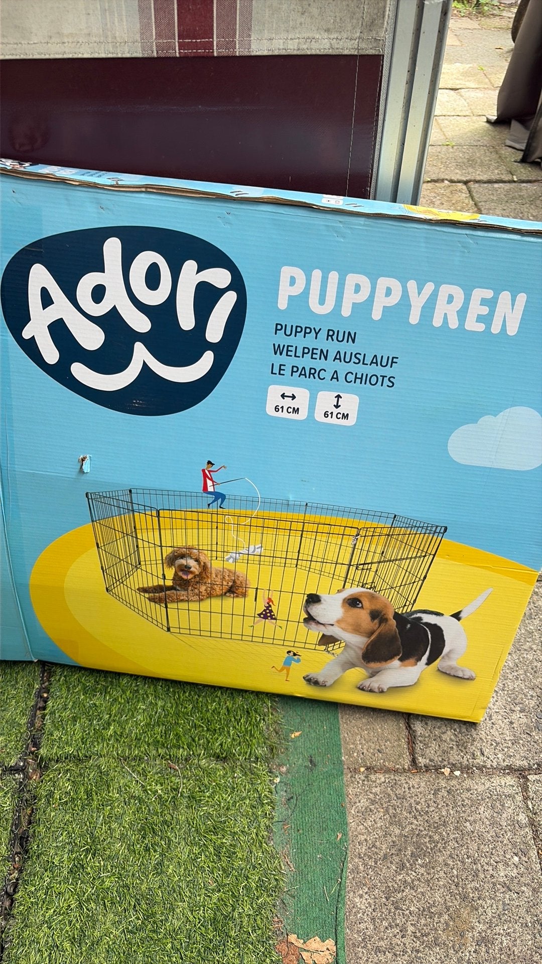 Puppyren, Ophalen