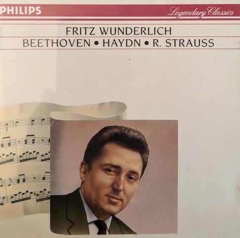 BEETHOVEN HAYDN STRAUSS Wunderlich CD PHILIPS NIEUWSTAAT, Ophalen of Verzenden, Classicisme, Zo goed als nieuw, Vocaal