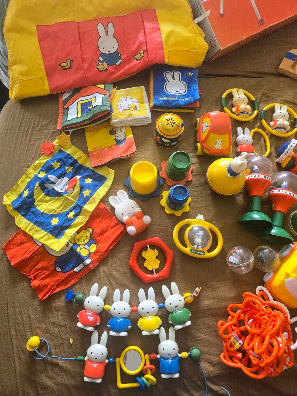 Grote Nijntje Verzameling: Vintage en Nieuw in 1 Koop, Ophalen of Verzenden, Gebruikt, Overige typen, Met wieltjes