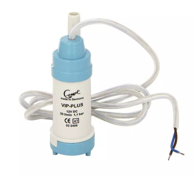 Comet Dompelpomp Vip-Plus 12V-20L 2308008, Buurserstraat 15 A, 7481 EG,Haaksbergen, Ophalen of Verzenden, Info@123CamperOnderdelen.nl